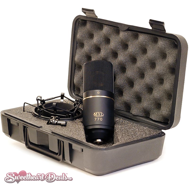 

Студийный конденсаторный микрофон MXL 770 Small Diaphragm Condenser Mic