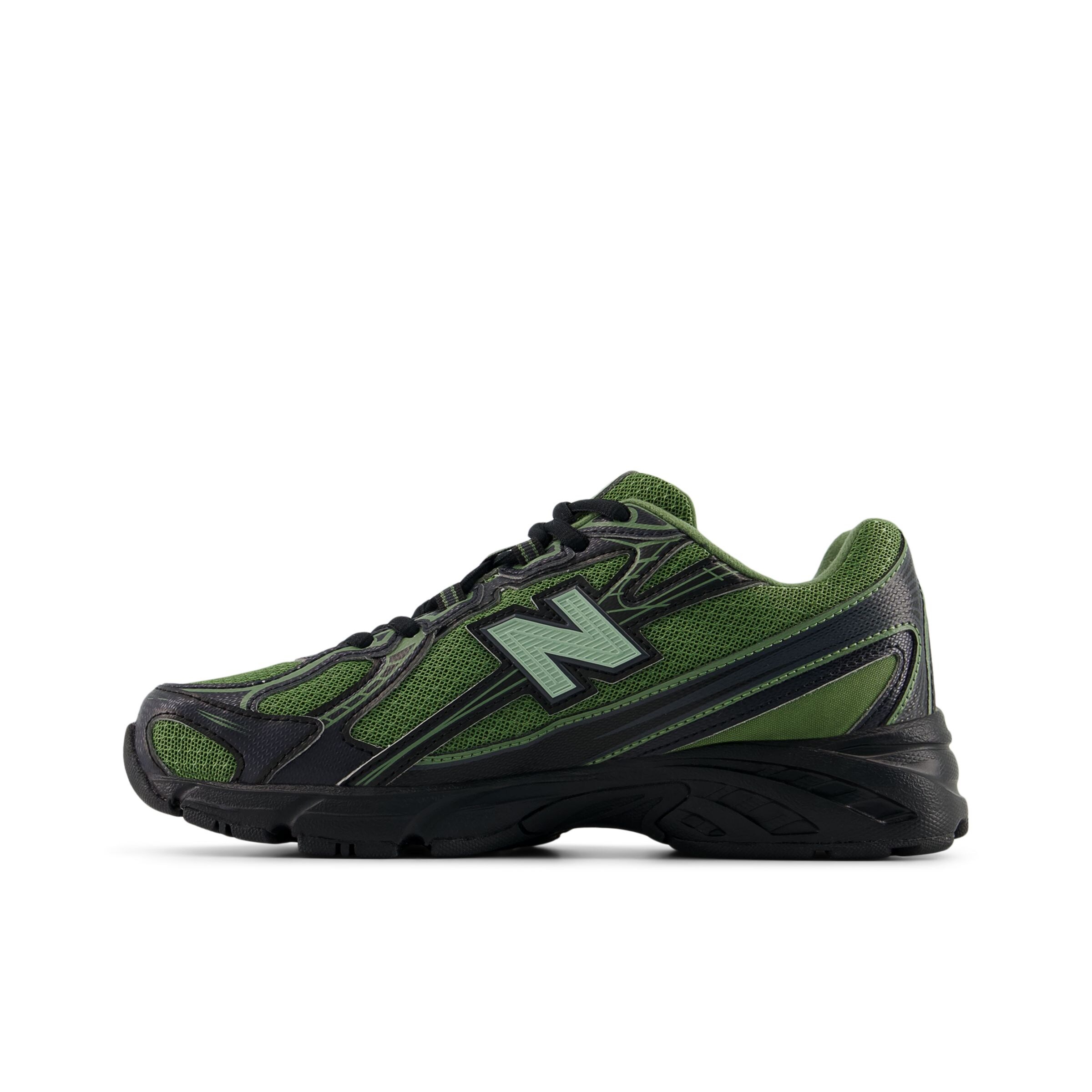New balance Кроссовки '740 Lace' в зеленом цвете — фото 3