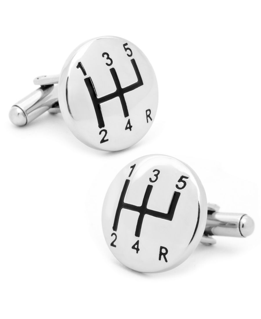 

Запонки в виде рычага переключения передач Cufflinks Inc, Silver