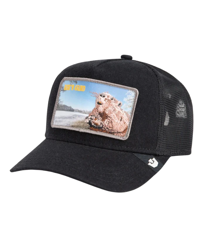 

Утренняя деревянная кепка дальнобойщика Goorin Bros, черный