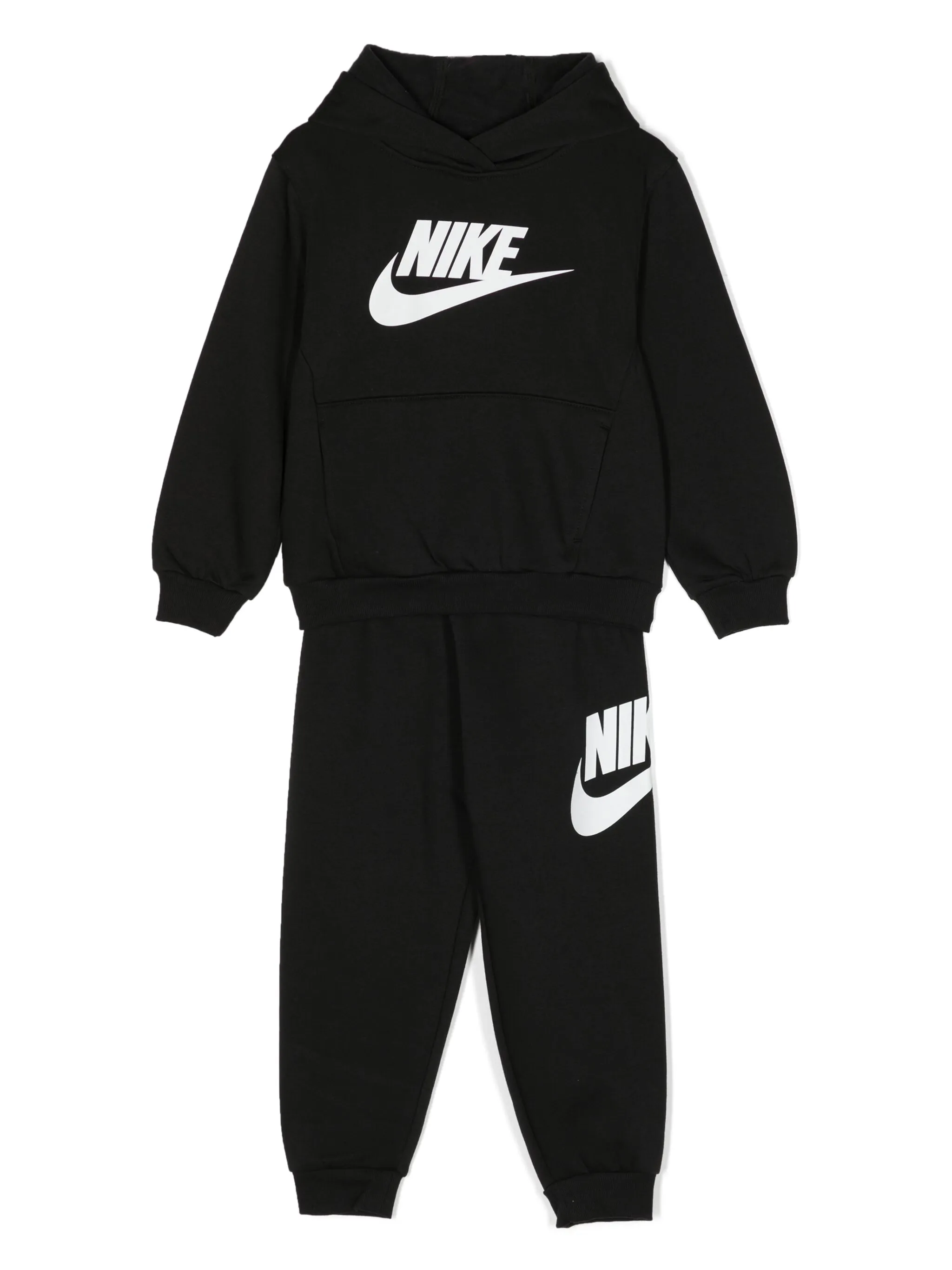 Комплект спортивного костюма с логотипом Nike Kids, черный — фото 2