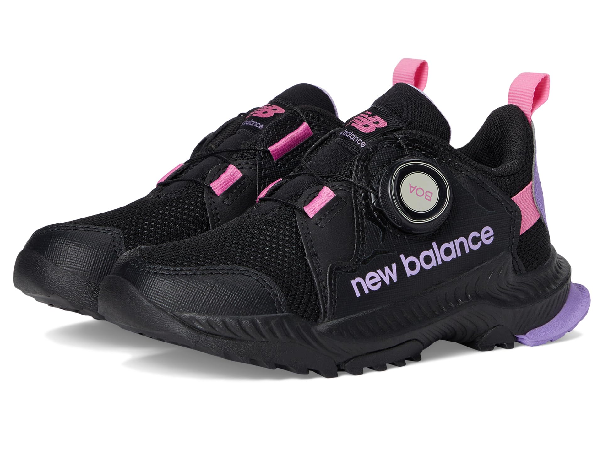 

Кроссовки New Balance Kids Dynasoft Trail Magic Boa, Black/Violet Crush