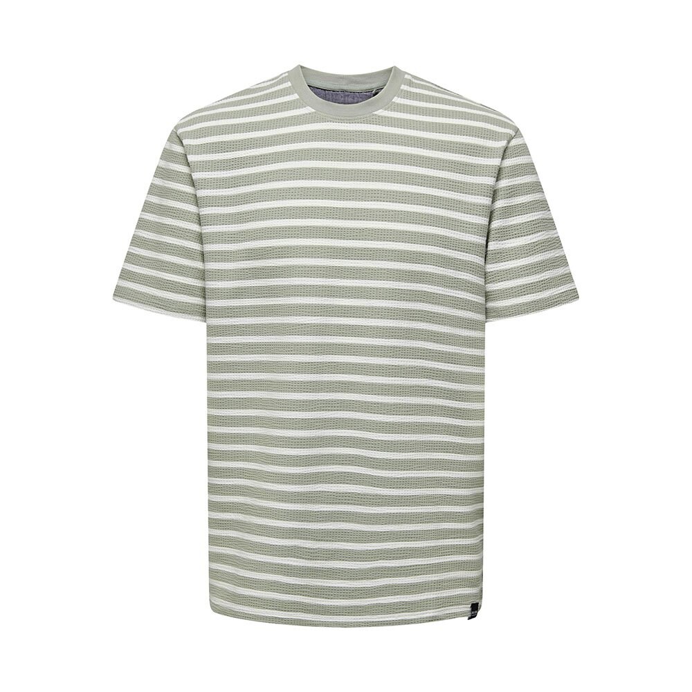 

Футболка с коротким рукавом Only & Sons Kian Reg Seersucker, зеленый
