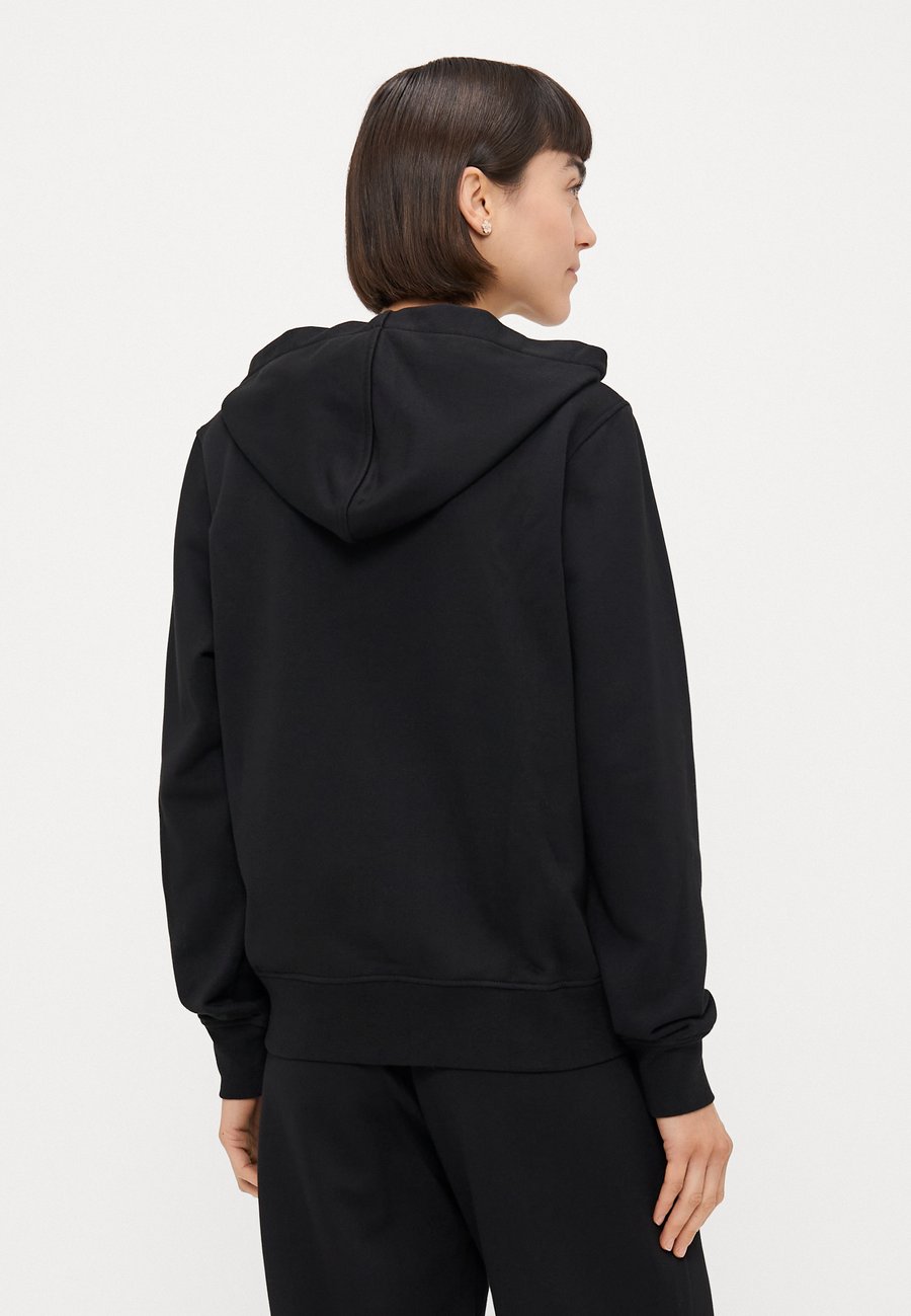Пижамный топ Emporio Armani HOODED FULL ZIP , Black — фото 3