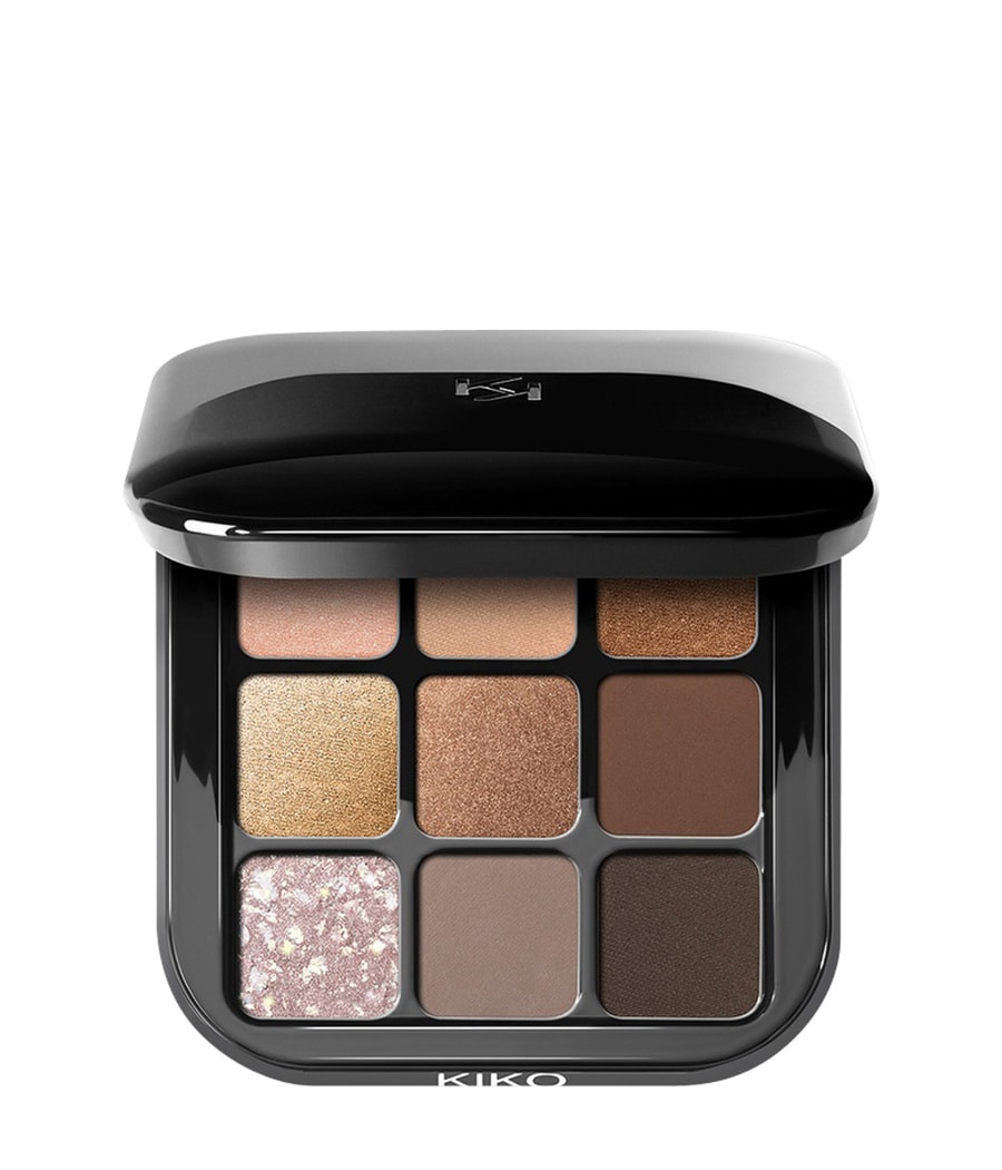 

Палитра теней для век KIKO Milano Glamour Multi Finish Eyeshadow Palette, 01 Earth Tones, 2.5g