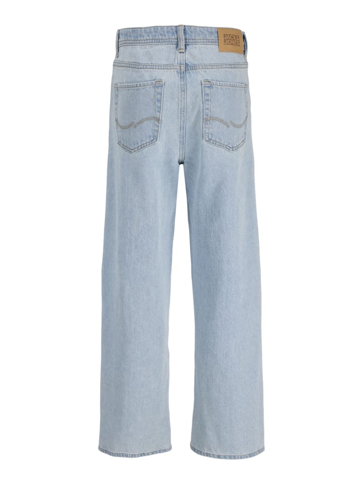 JACK & JONES Junior Джинсы JJIALEX MNI свободного кроя синего цвета — фото 2