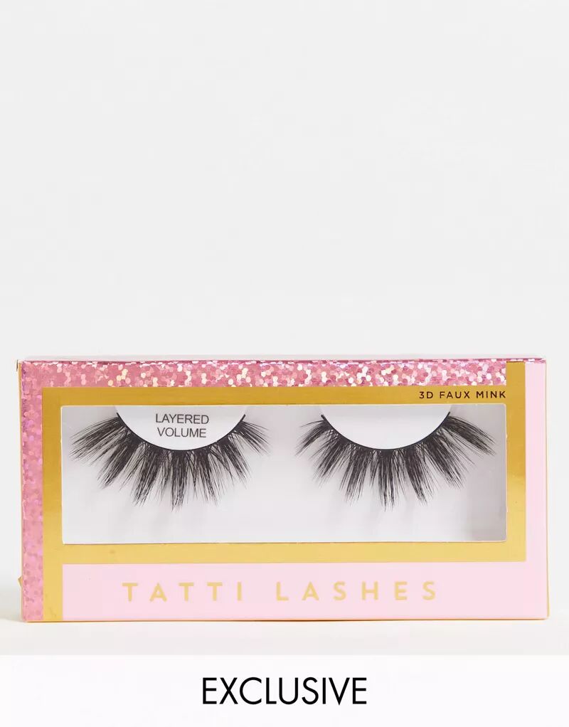 

Эксклюзивные многослойные объемные накладные ресницы Tatti Lashes x ASOS, Серый, Эксклюзивные многослойные объемные накладные ресницы Tatti Lashes x ASOS