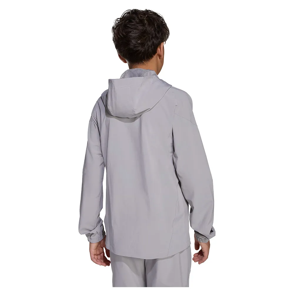 Толстовка adidas Tiro 25 Competition Vis Tech Travel full zip, серый — фото 2