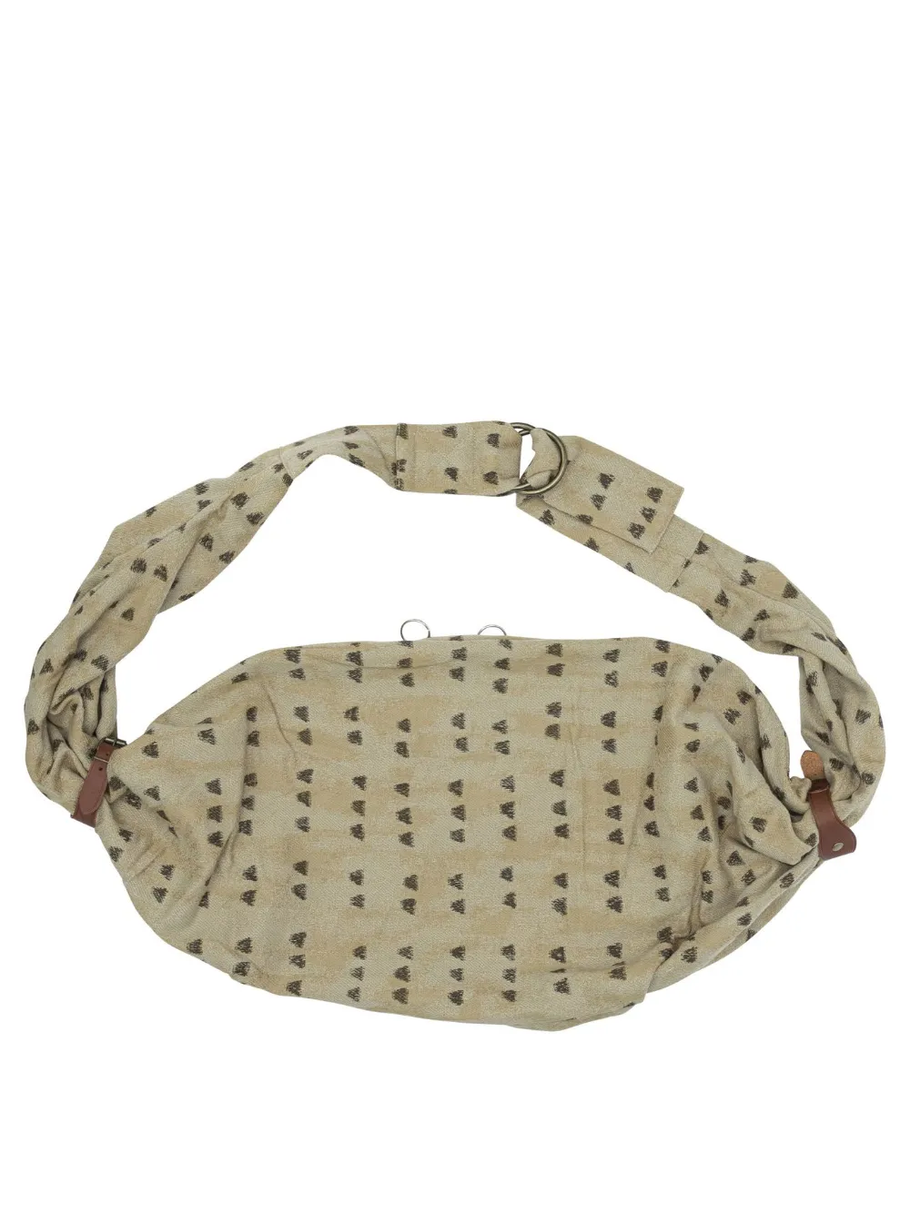 

Сумка на плечо Snufkin с узором Kapital, бежевый