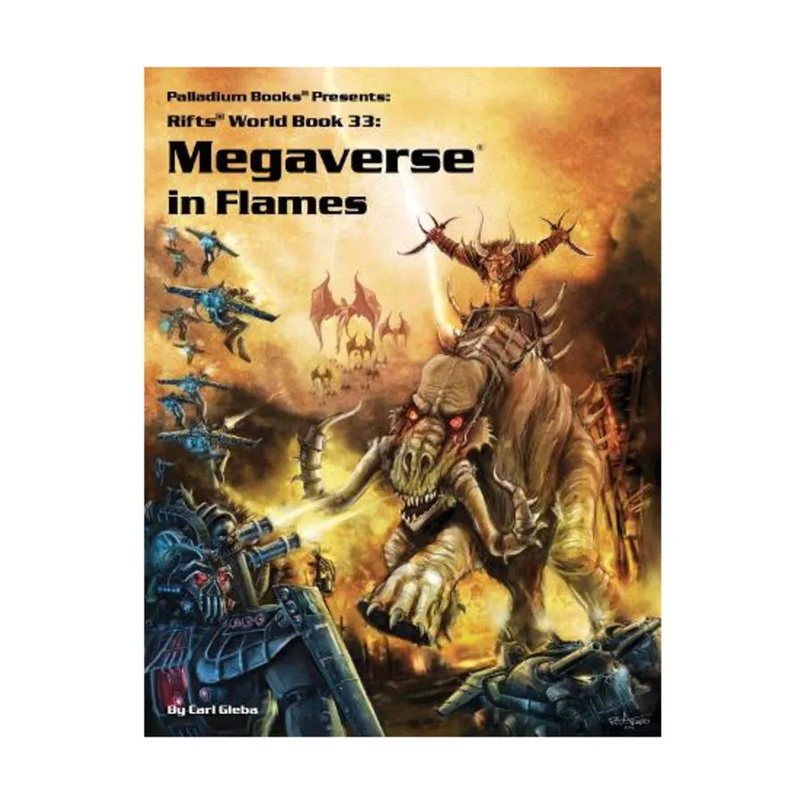 

Megaverse in Flames, Rifts - World Books #31 - #45, мягкая обложка