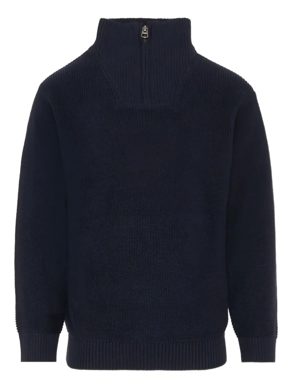 

Свитер с высоким воротником и наполовину застежкой-молнией Mayoral, синий