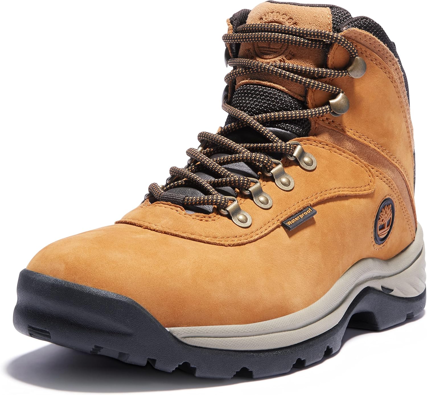 

Timberland мужские White Ledge Mid Waterproof походные ботинки, Wheat Nubuck
