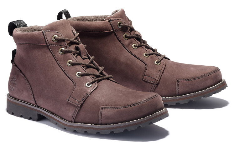 Мужские ботинки Timberland Earthkeeper на низком каблуке, темно-коричневый — фото 3