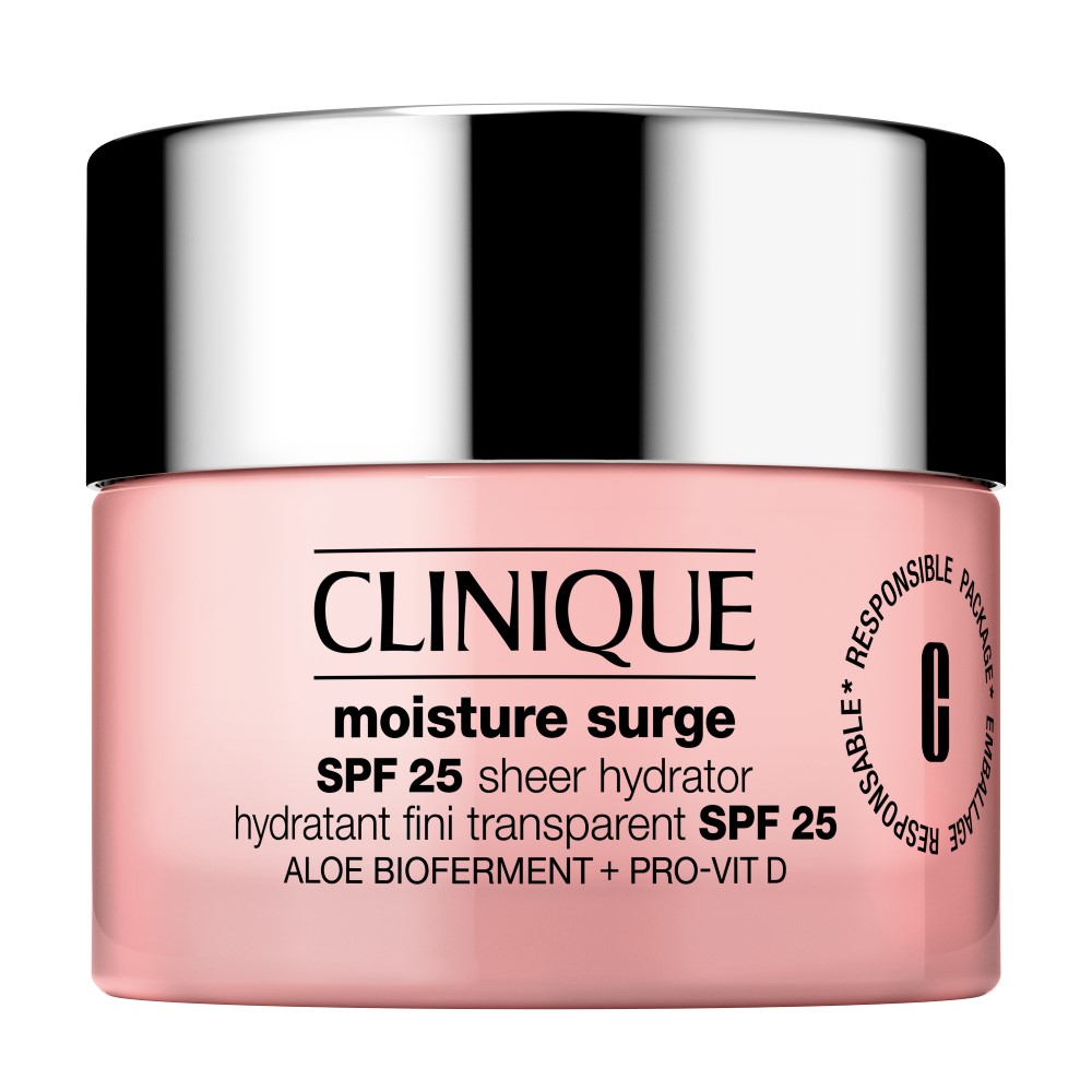 

Увлажняющий крем для лица с SPF 25 moisture surge spf 25 sheer hydrator Clinique, 30 мл