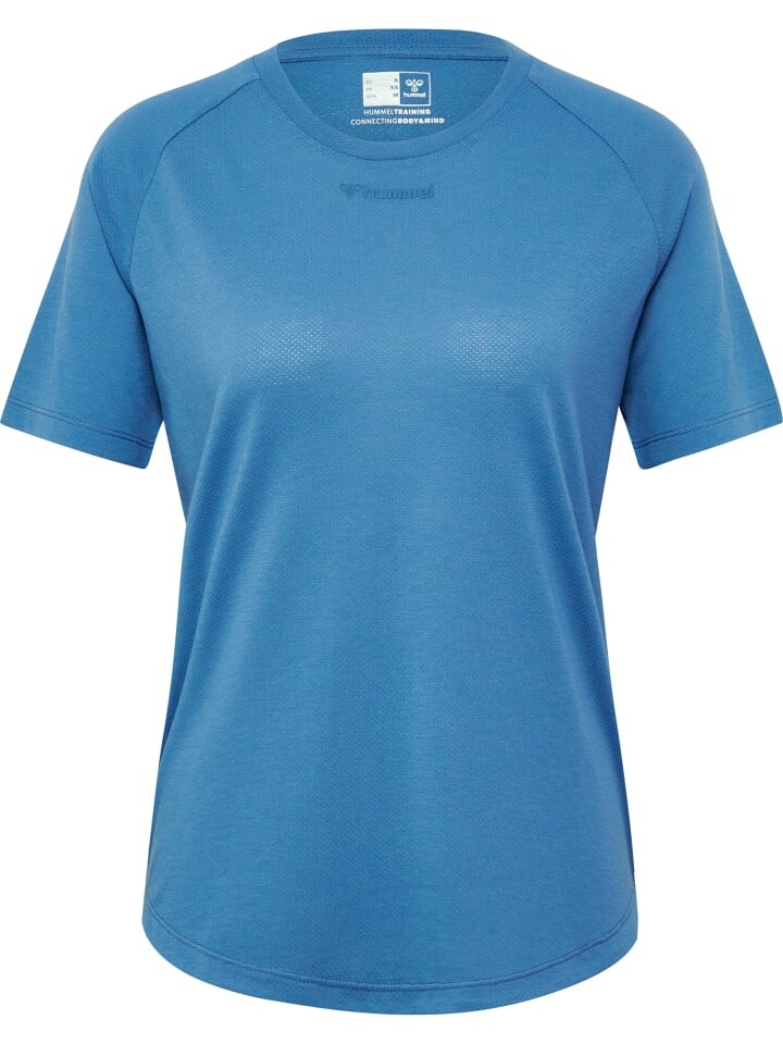 

Спортивная футболка Hummel S/S Raglanärmel Hmlmt Yoga Damen, цвет coronet blue