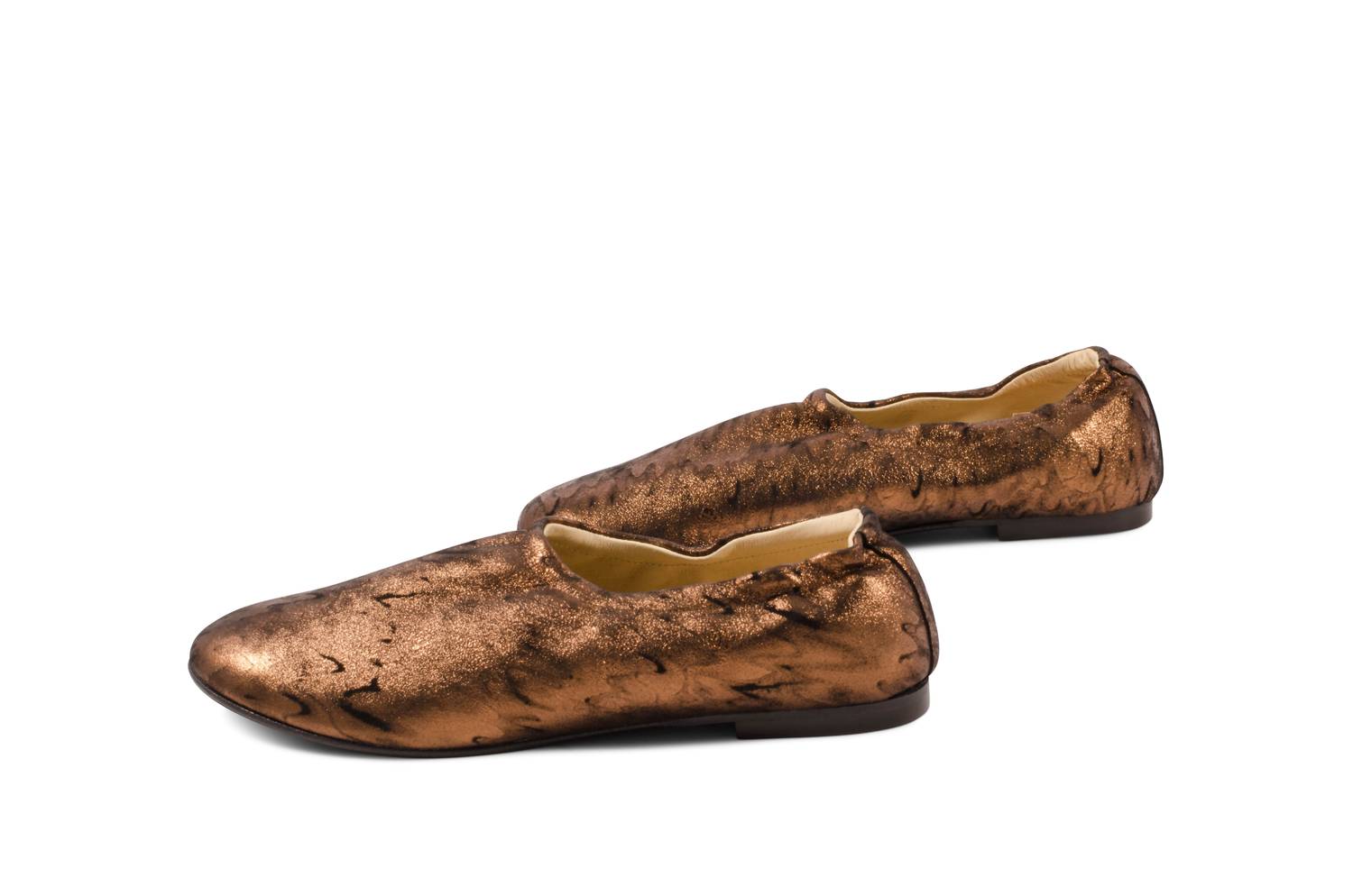 Туфли Ceecee Slipper в бронзовом цвете BluBlonc, цвет bronze