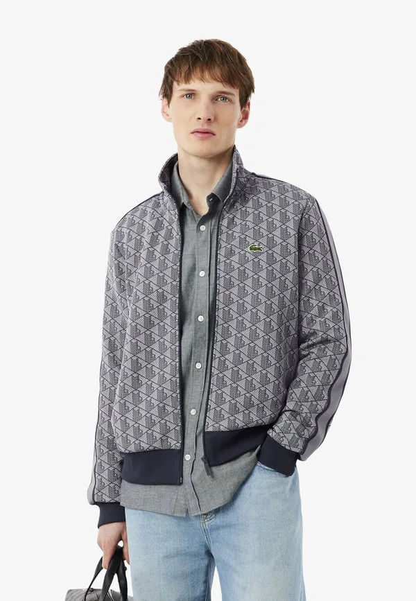 Кардиган Lacoste, Gris Clair Gris Fonce-I