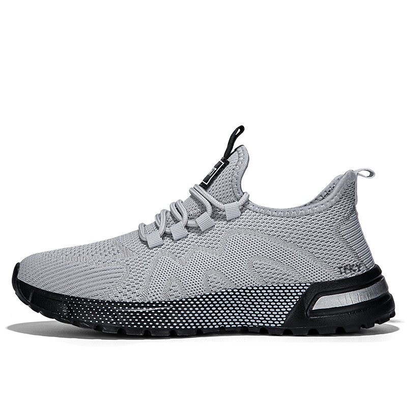 

TFKY Скользоустойчивые быстросохнущие мужские кеды светлосерые, цвет Light Gray