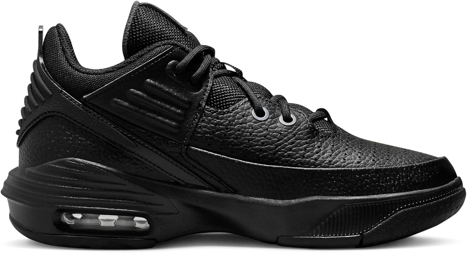 Jordan Max Aura 5 Детские кроссовки для больших детей (DZ4352-101, белый/красный/серый/черный) Nike — фото 3