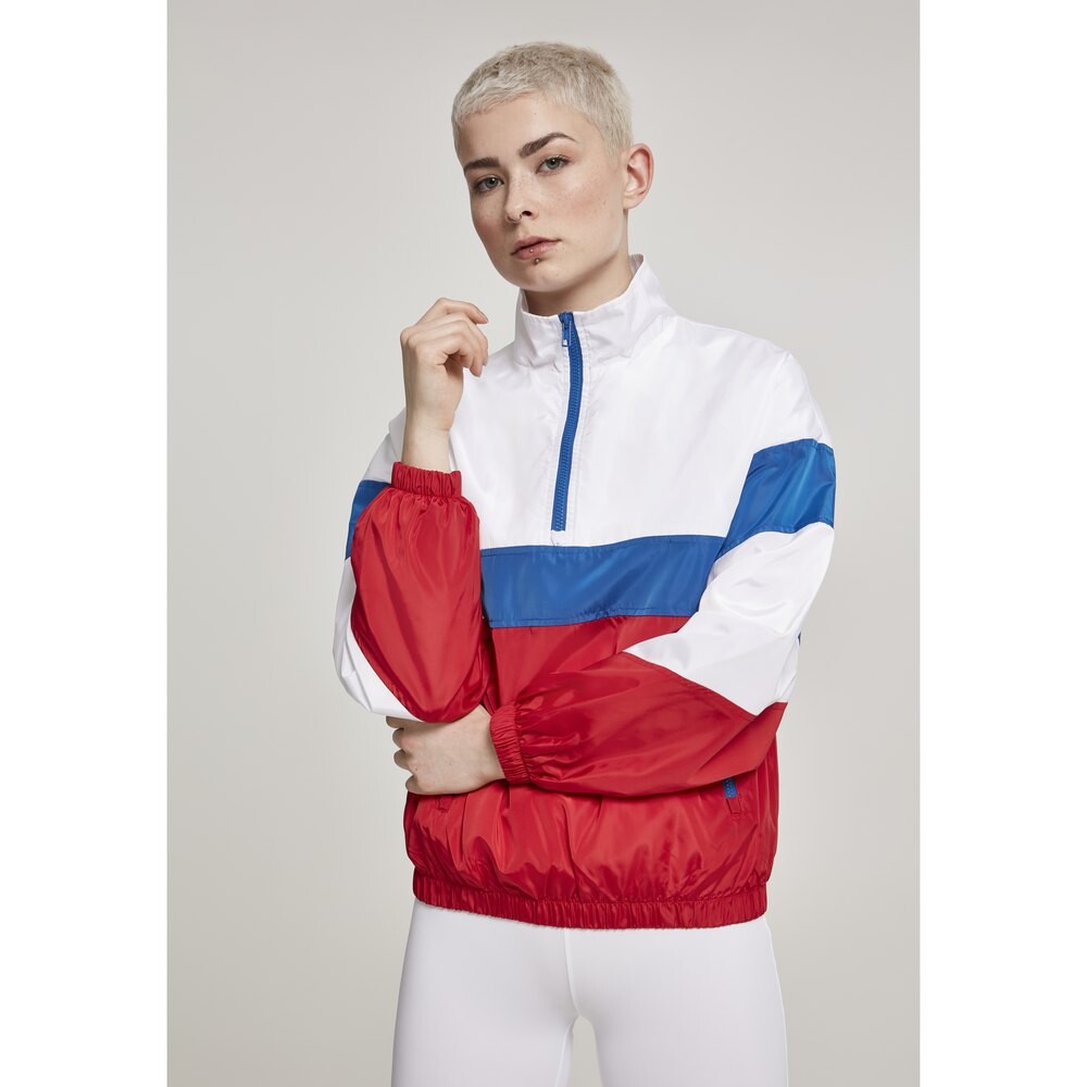 

Парка Urban Classics 3-Tone Stand Up Collar Pull Over, белый