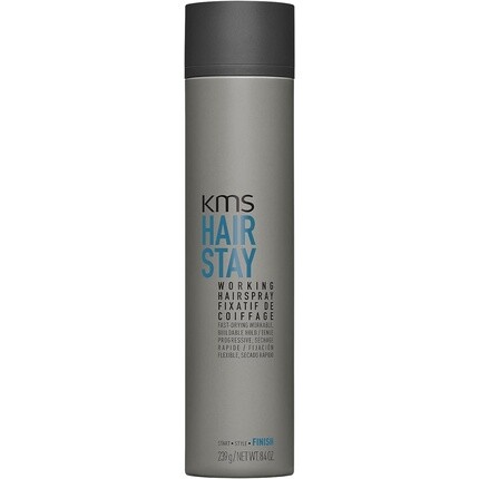 

Ksm Hairstay Рабочий лак для волос с осязаемой подвижной отделкой, 300 мл, Kms California