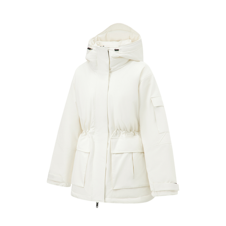 

Куртка пуховая LiNing Fondue Down Series женская белая, Белый, Куртка пуховая LiNing Fondue Down Series женская белая