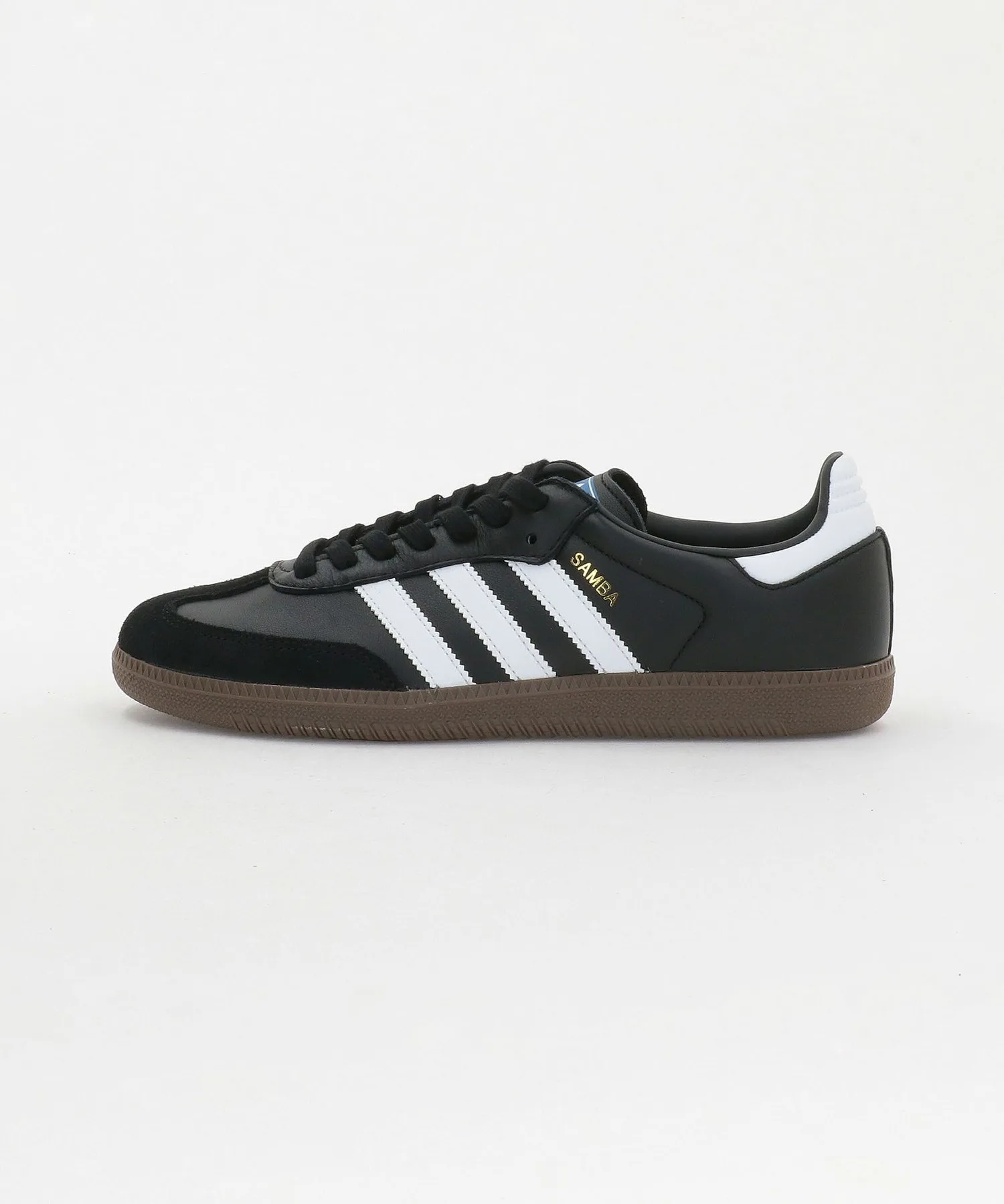 Мужские кроссовки Adidas Originals SAMBA OG чёрные