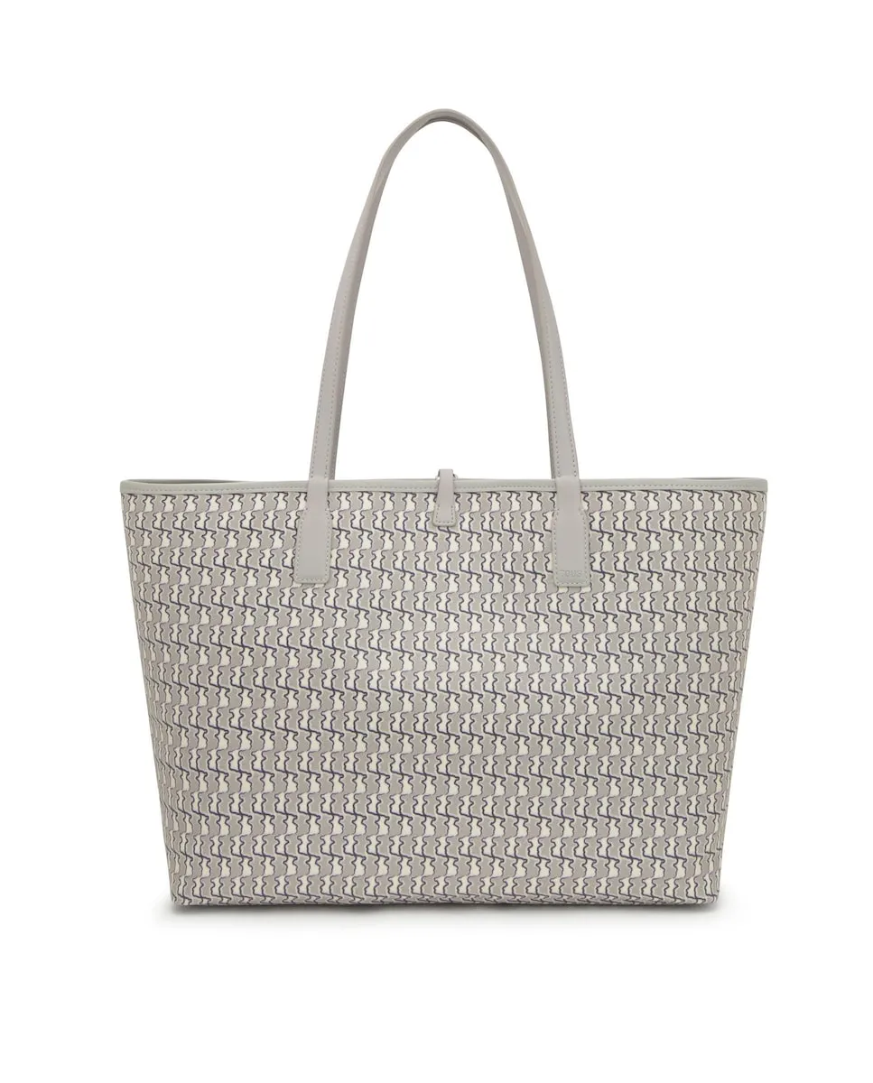 

Большая сумка через плечо Double Way Bear Tous, серо-коричневый