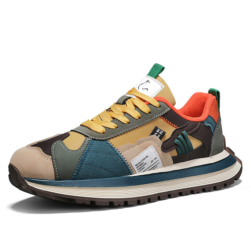 

Legaco Chicken Желто-коричневые мужские повседневные низкие кроссовки с устойчивостью к истиранию, цвет Yellow Brown