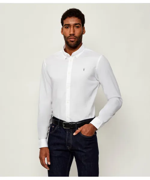 

Рубашка Хоторн Slim fit All Saints, белый
