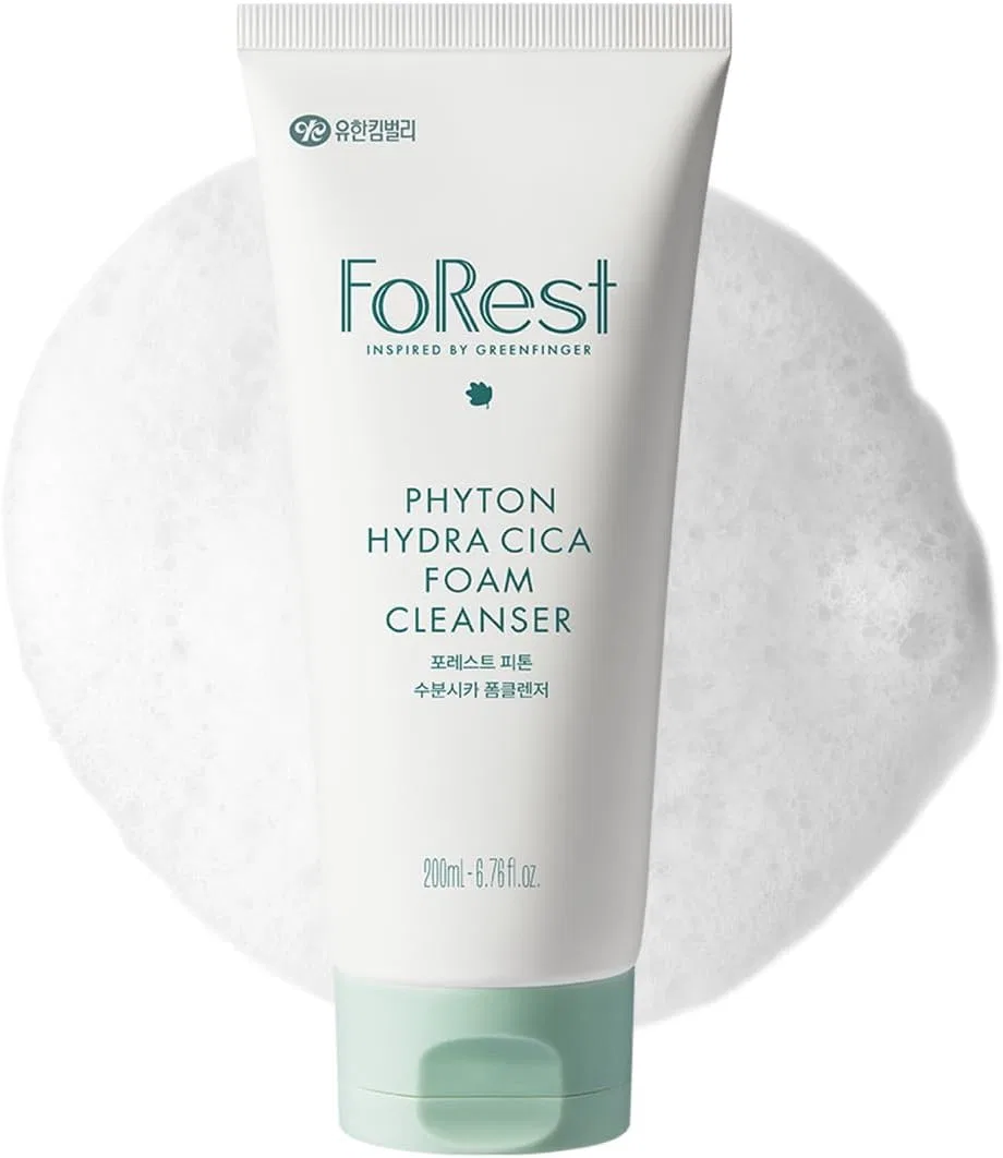 Пенка для умывания Green Finger Forest — Гель- Moisture CICA Foam Cleanser белый, 200 мл
