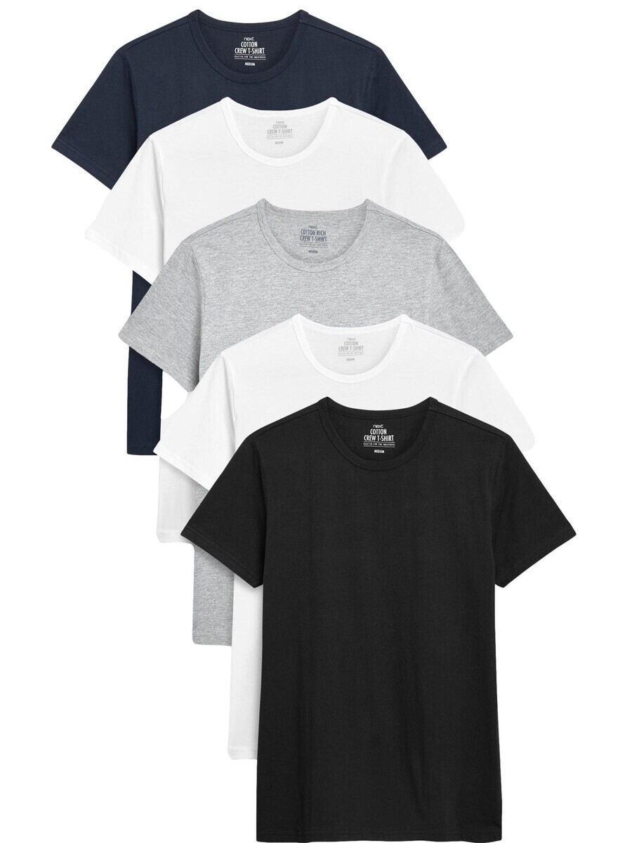

Классическая футболка Next Shirt, цвет night blue/mottled grey/black/white