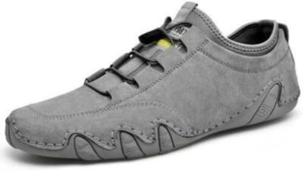 

Мужские повседневные слипоны WAOLSU, мягкие дышащие лоферы, мокасины, серый