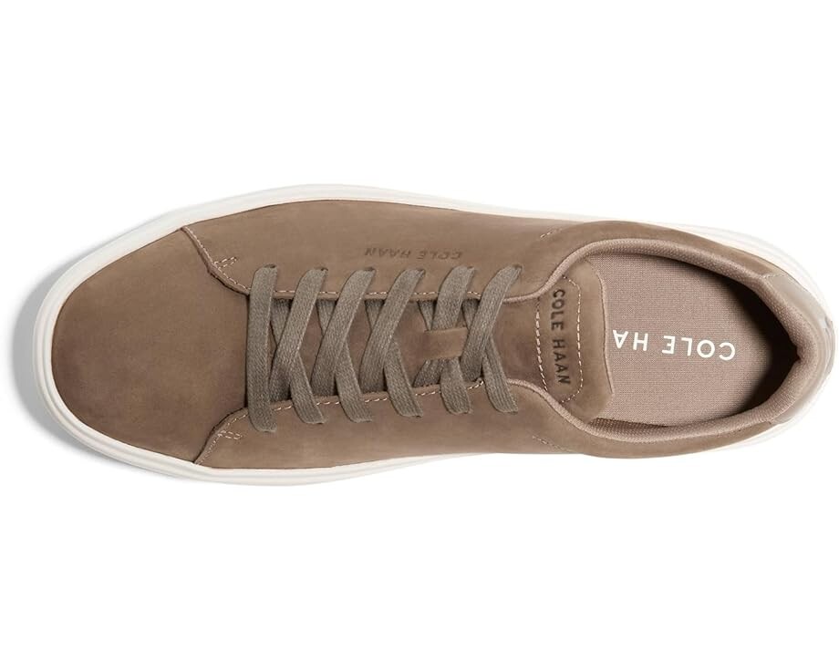 Кроссовки Cole Haan Grand Crosscourt Traveler Sneaker, цвет Truffle Nubuck/Ivory — фото 2