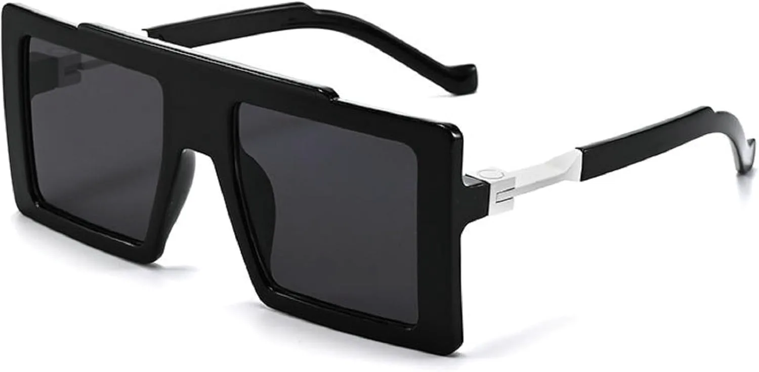 

Солнцезащитные очки-пилот для женщин, большие квадратные солнцезащитные очки для вождения и путешествий, солнцезащитные очки в стиле ретро 2025 года mincl, C5