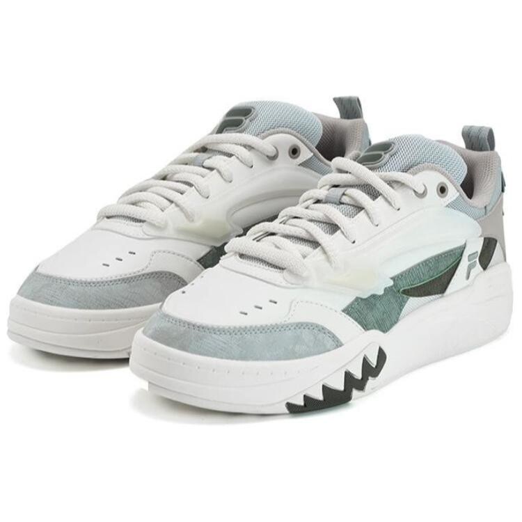 Кроссовки FILA FUSION DESPERADO LOW Vintage Basketball Shoes Men Low-top, серый — фото 3