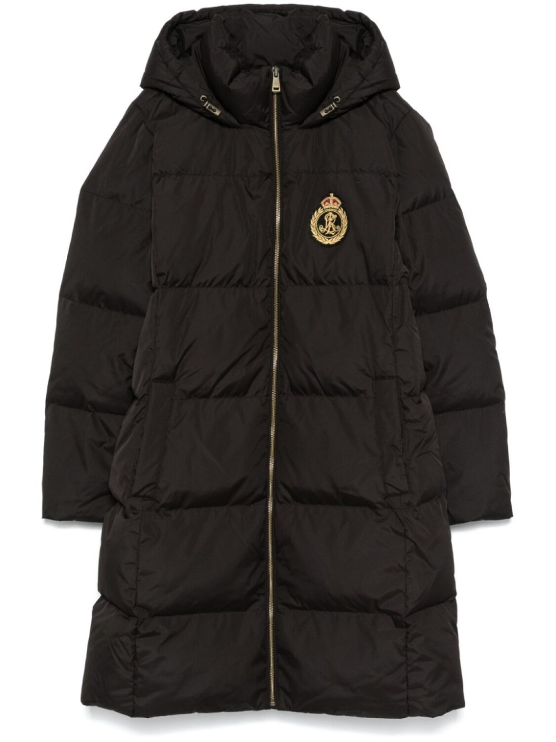 

Lauren Ralph Lauren длинный пуховик, черный