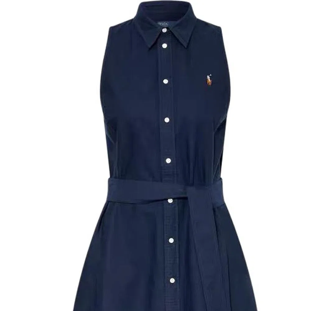 Женское платье без рукавов Polo Ralph Lauren Navy Blue — фото 4