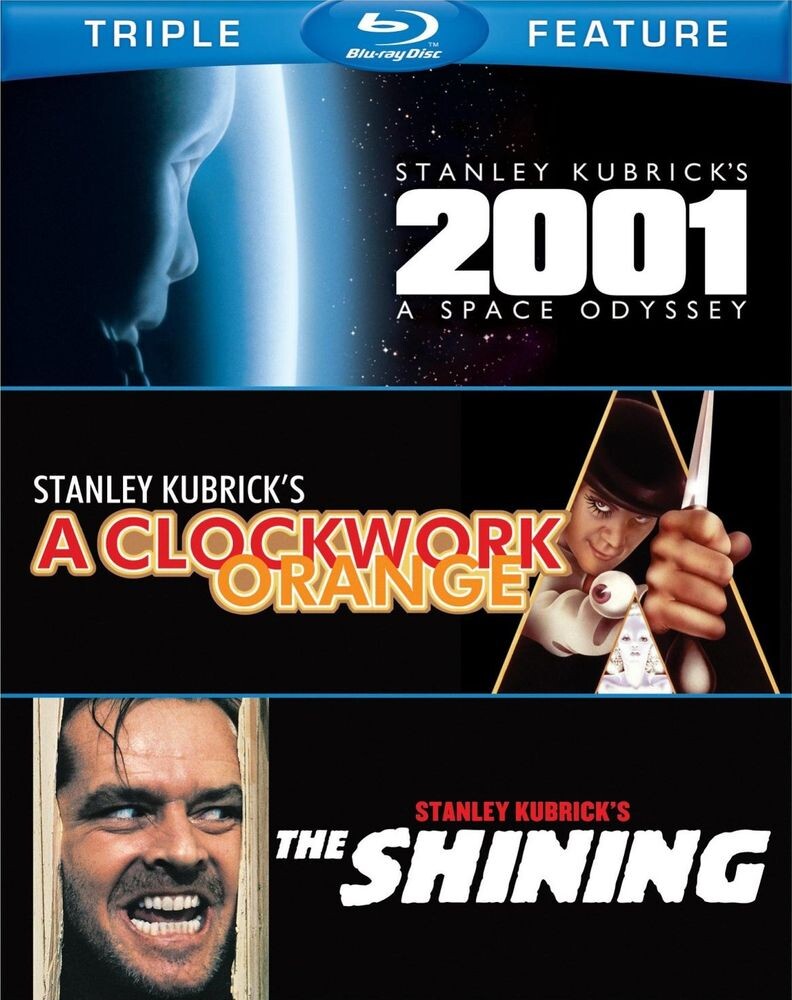 

Диск Blu-ray 2001: A Space Odyssey / A Clockwork Orange / The Shining
