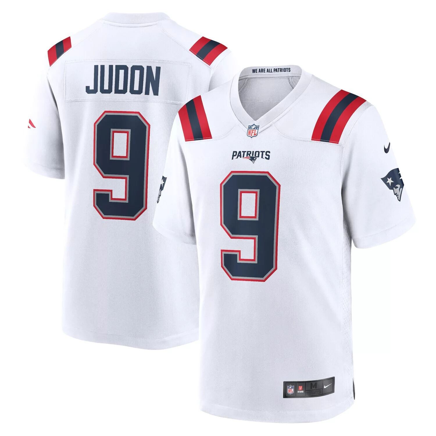 

Мужское белое игровое джерси Мэтью Джудона New England Patriots Nike