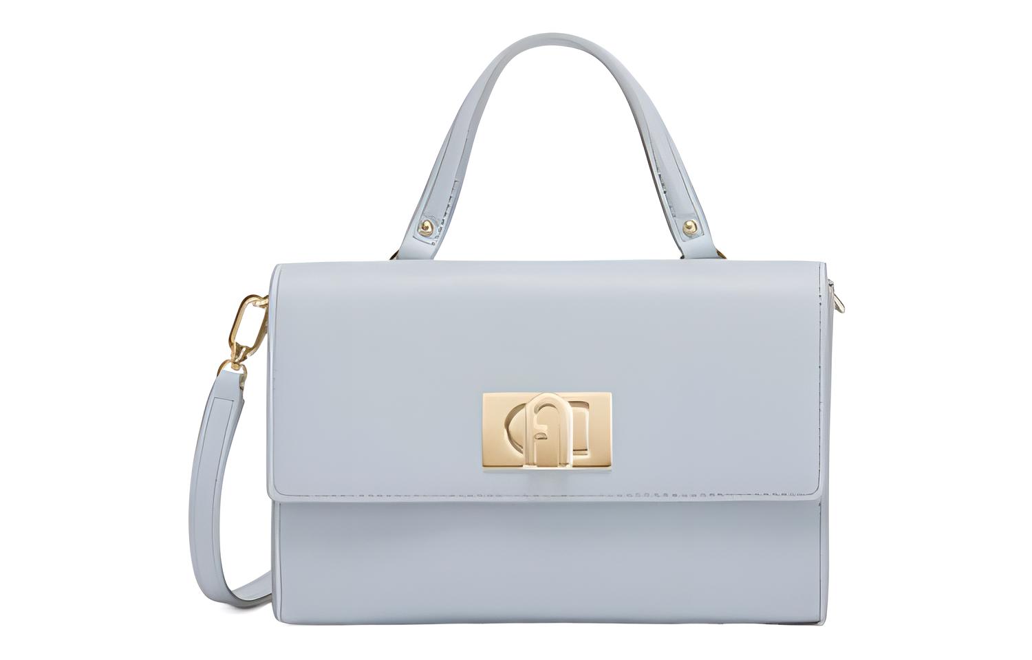 

Furla Сумка-хобо из текстурированной кожи 1927 коллекции мини женская синяя