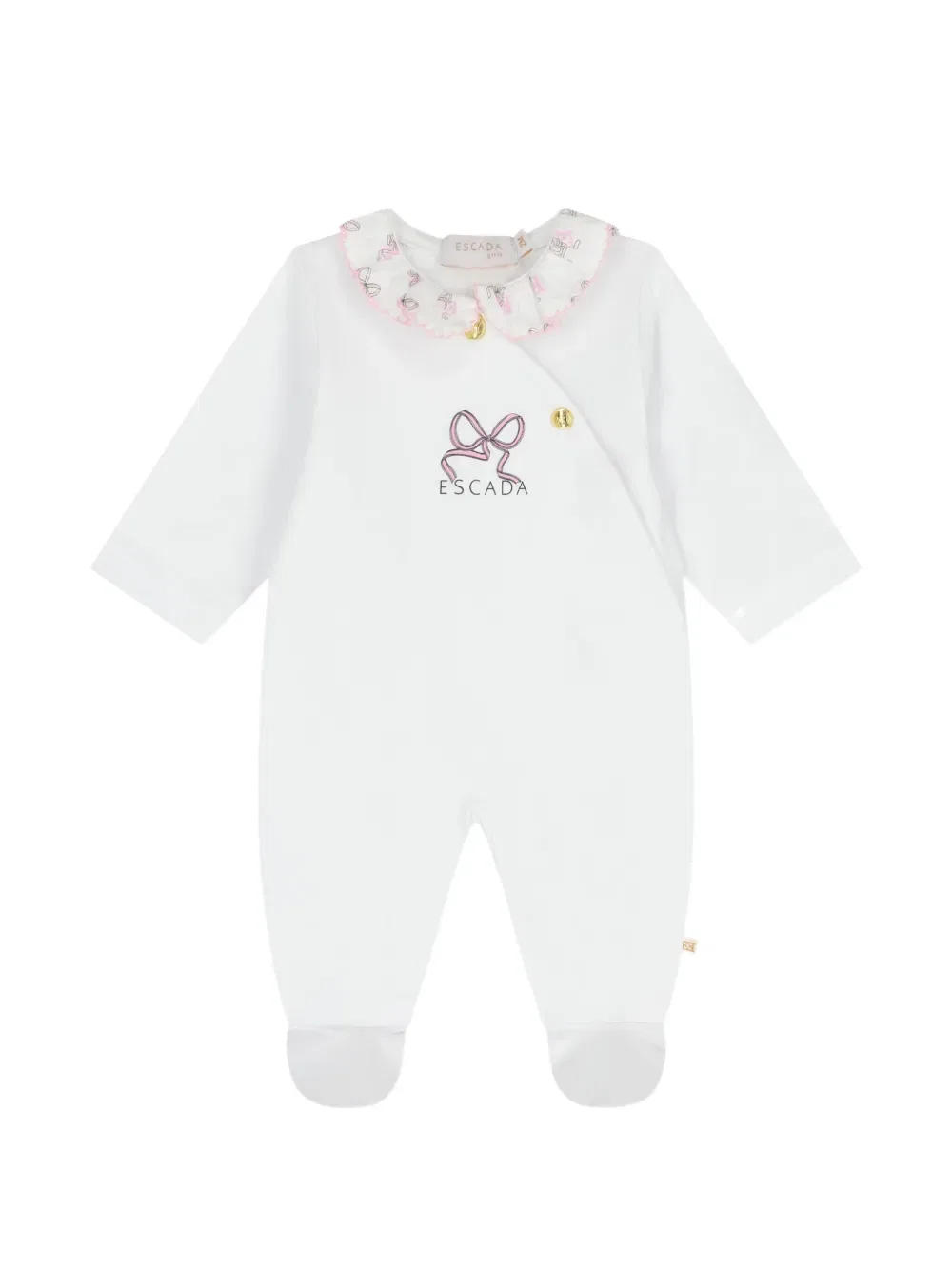 Пижама с логотипом Escada Kids, белый