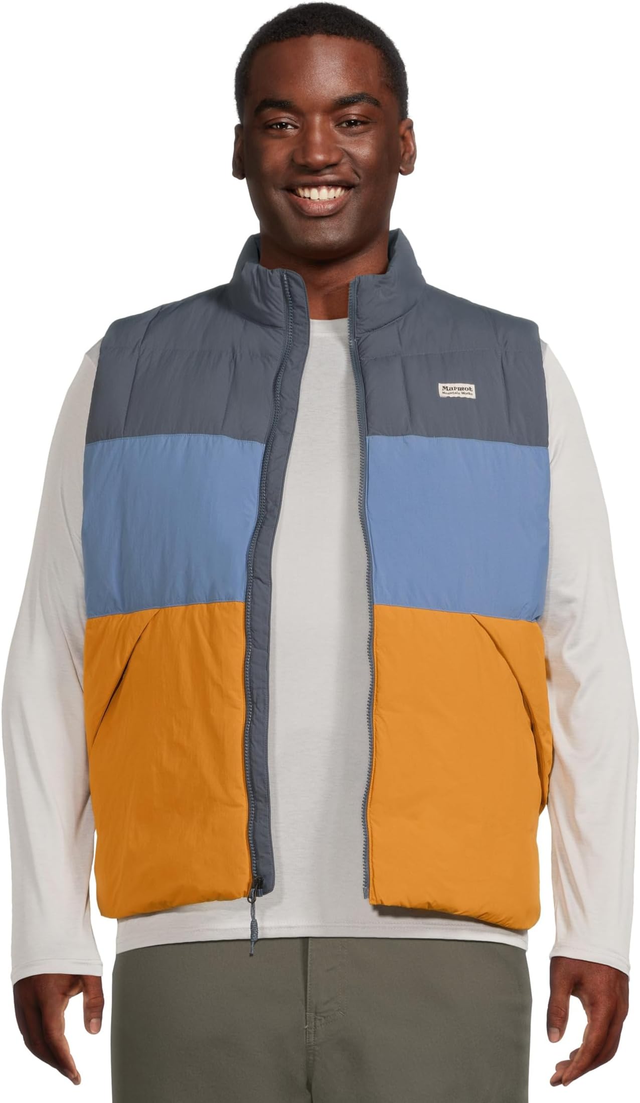 

Мужской жилет Ares Marmot, Thunderhead/Rain Cloud/Honey Glaze