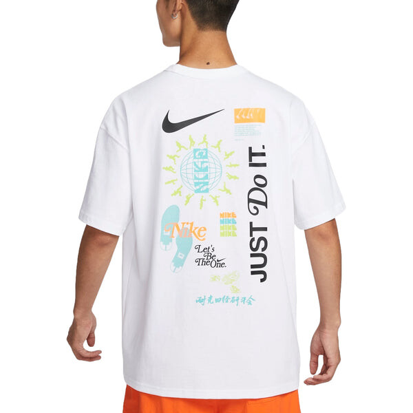 Футболка sportswear premium essentials t-shirt asia sizing 'white' Nike, белый — фото 2