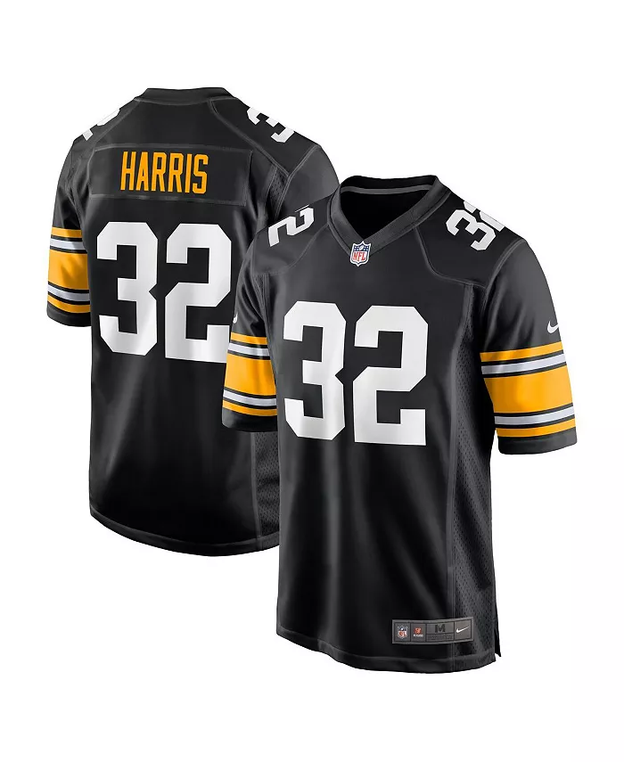 

Мужская игровая футболка Pittsburgh Steelers Франко Харриса RetiPlayer Nike, черный