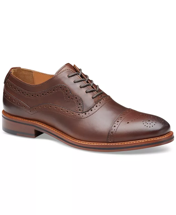 

Мужские классические туфли Conrad 2.0 Wingtip Johnston & Murphy, коричневый/бежевый