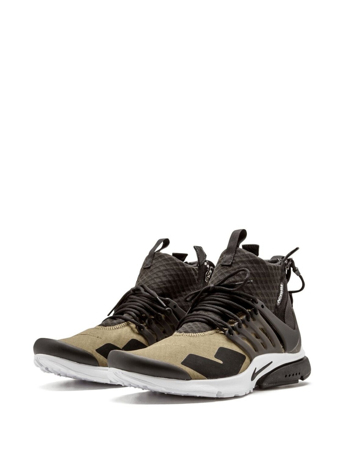 Кроссовки Air Presto Mid Nike, черный — фото 2