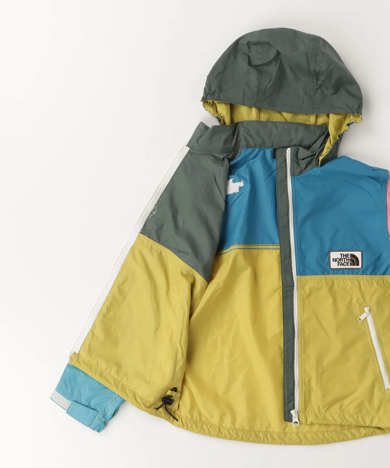 Ветровка The North Face Grand Compact Jacket детская оливковая — фото 3