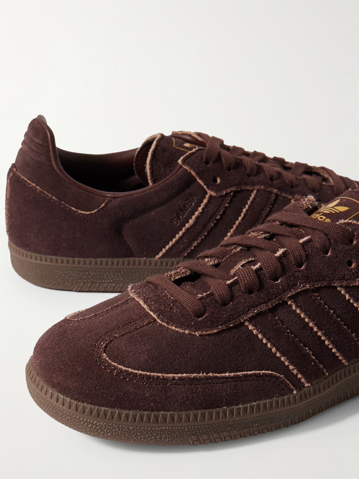 

Кроссовки Samba OG Suede ADIDAS ORIGINALS, коричневый