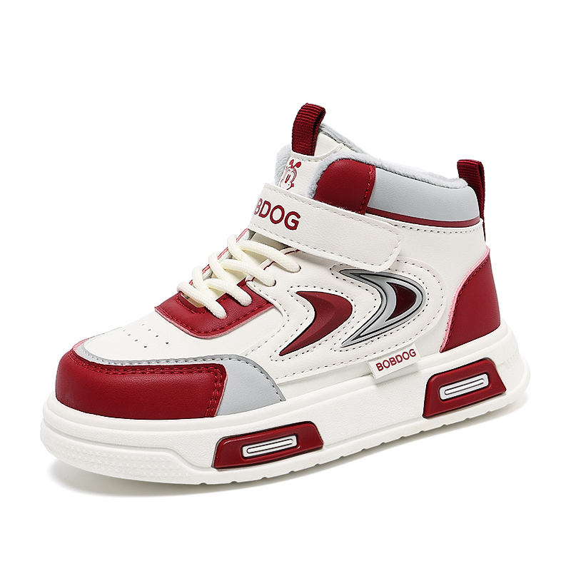 

Детские беговые кроссовки Kids' BOBDOG, YCS612-Mid-Top Angora красный[Fleece-Lined Thermal]